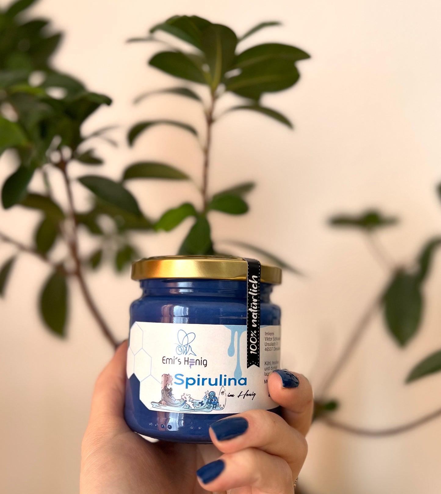 Spirulina im Honig