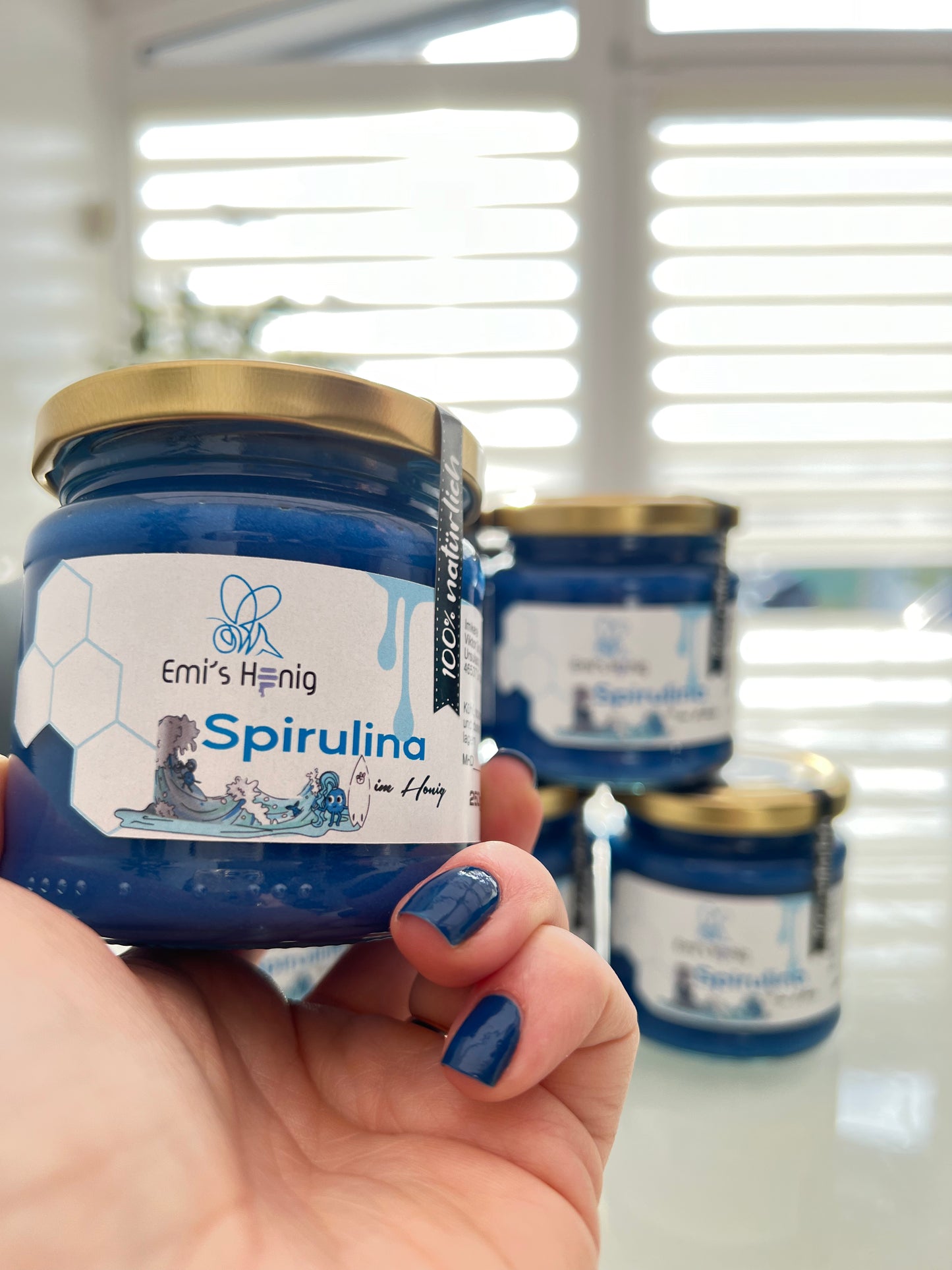 Spirulina im Honig